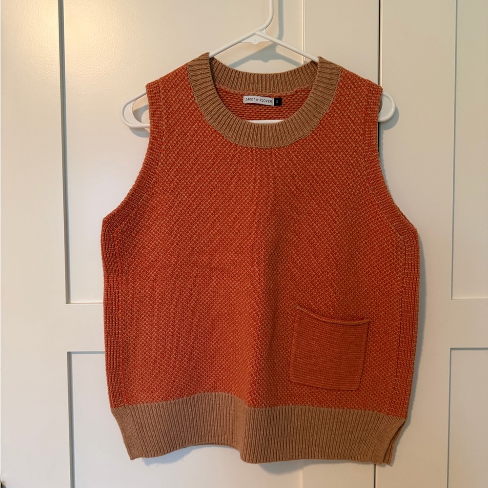 Zaket & Plover Knit Sweater Vest